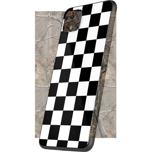 Black and White Checkered Google Pixel 4 XL Skin